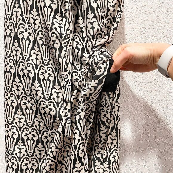 THML Strapless Ikat Maxi Dress Women’s Medium Lined Slit Boho Chic Southwestern - Picture 10 of 11